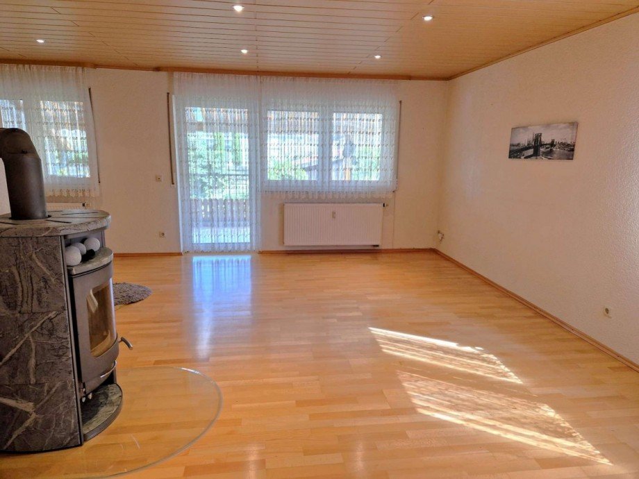 Wohnzimmer EG Zweifamilienhaus Graben-Neudorf