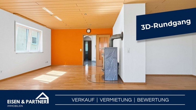 3D-Rundgang Graben-Neudorf Maisonettewohnung Familienfreundliche 4-Zimmer-Wohnung mit Garten, Terrasse und Garage
