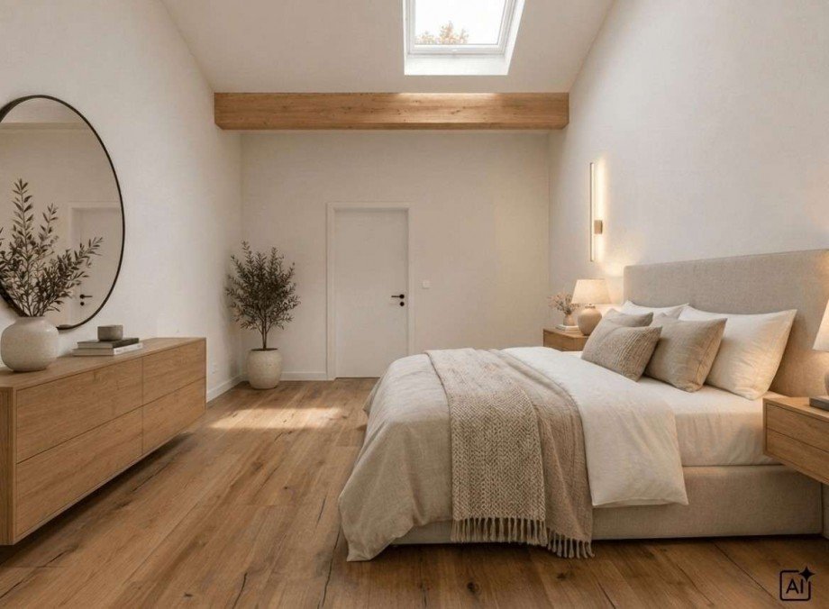 KI // Schlafzimmer DG Reihenhaus Graben-Neudorf