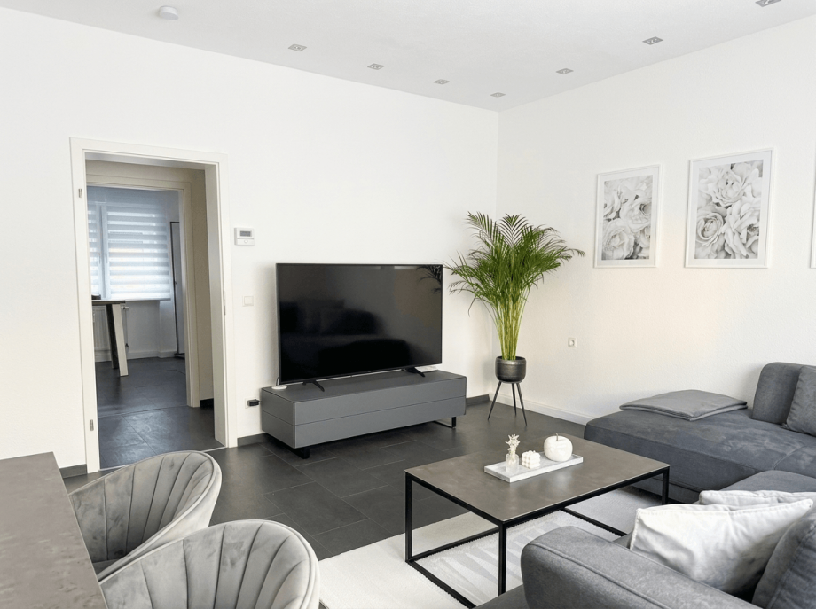 Wohnzimmer Erdgeschosswohnung Bruchsal