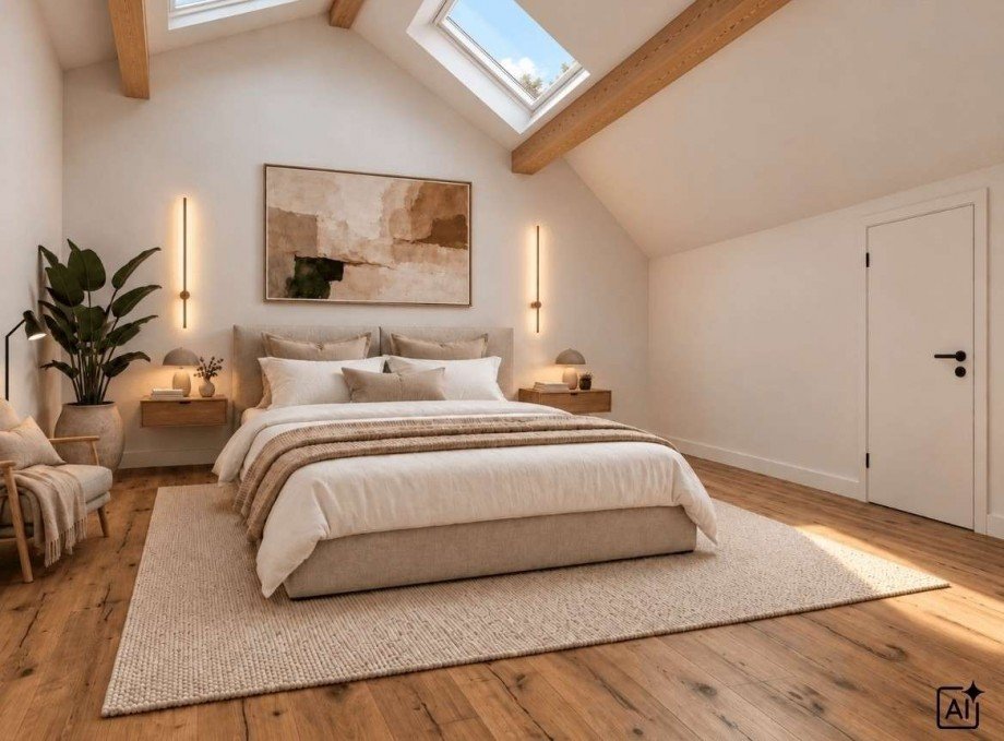 KI // Schlafzimmer DG Reihenendhaus Graben-Neudorf