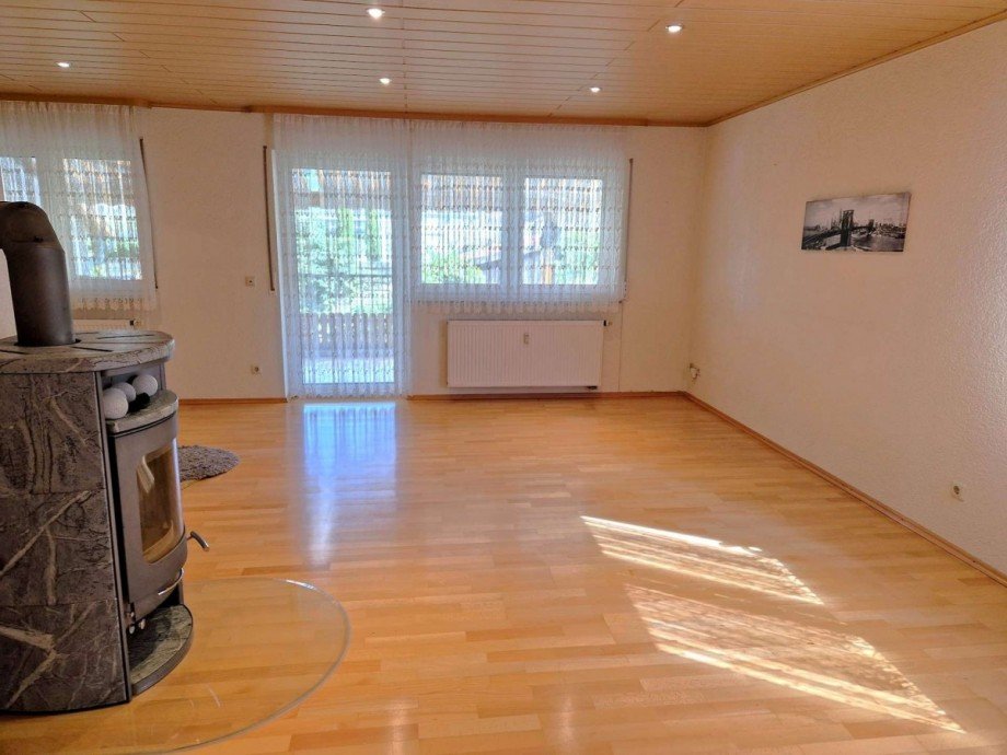Wohnzimmer EG Zweifamilienhaus Graben-Neudorf