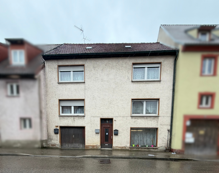 1_Titelbild Bruchsal Mehrfamilienhaus Kapitalanlage in zentraler Lage - MFH mit leerer Einheit & zus�tzlichem Entwicklungspotenzial