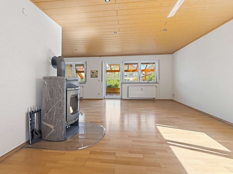 Wohnzimmer Maisonettewohnung Graben-Neudorf