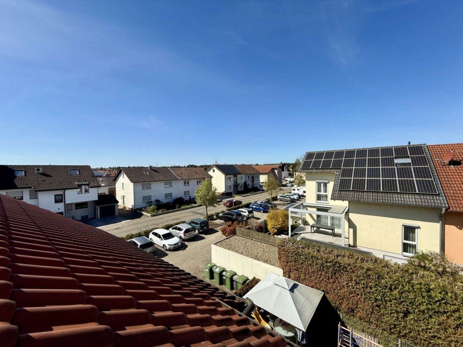 Aussicht Dachgeschosswohnung Hambr�cken