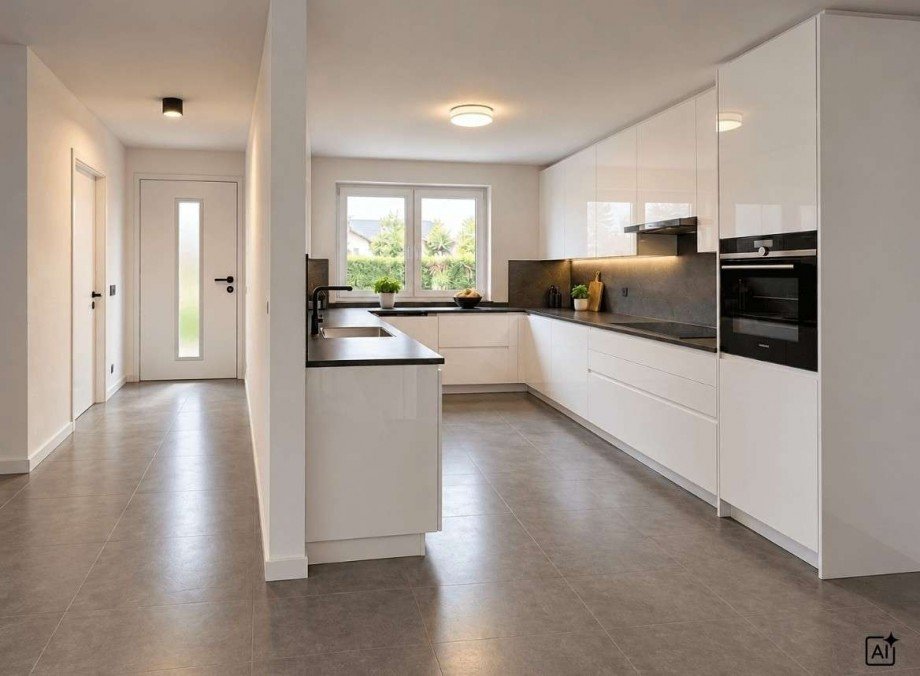 KI // K�che / Flur EG Reihenendhaus Graben-Neudorf