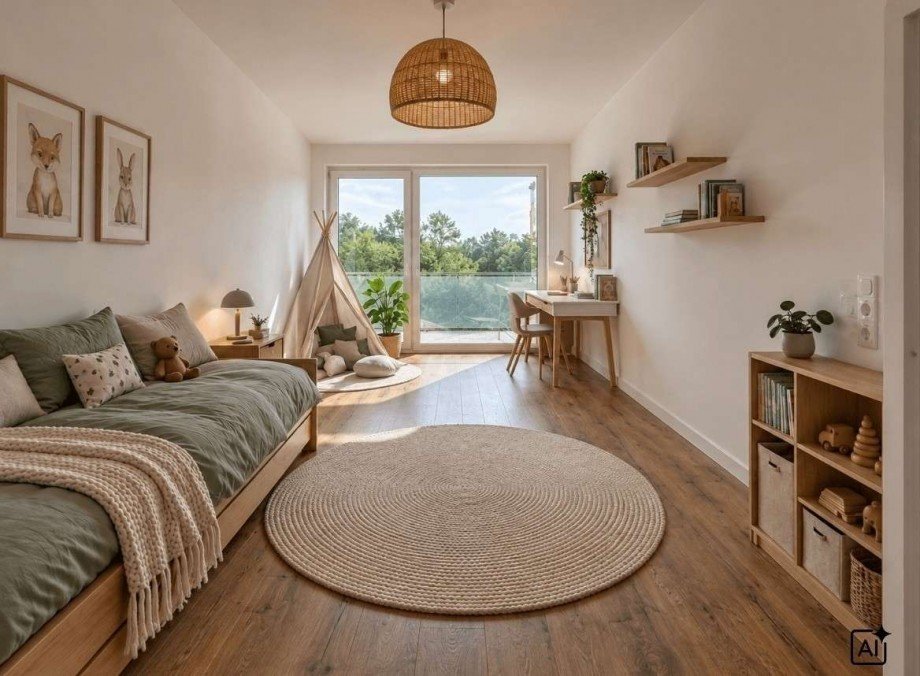 KI // Kinderzimmer 1 Reihenhaus Graben-Neudorf