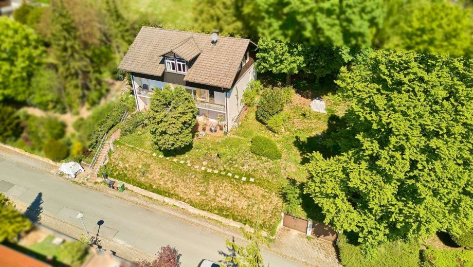 Luftansicht Mehrfamilienhaus Wald-Michelbach