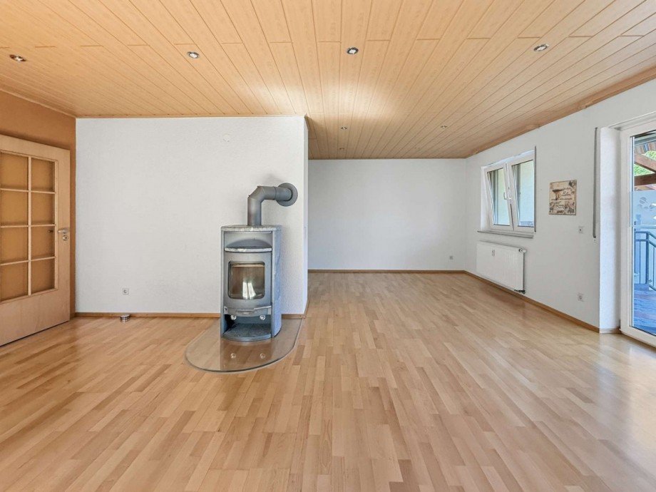 Wohnzimmer EG Maisonettewohnung Graben-Neudorf
