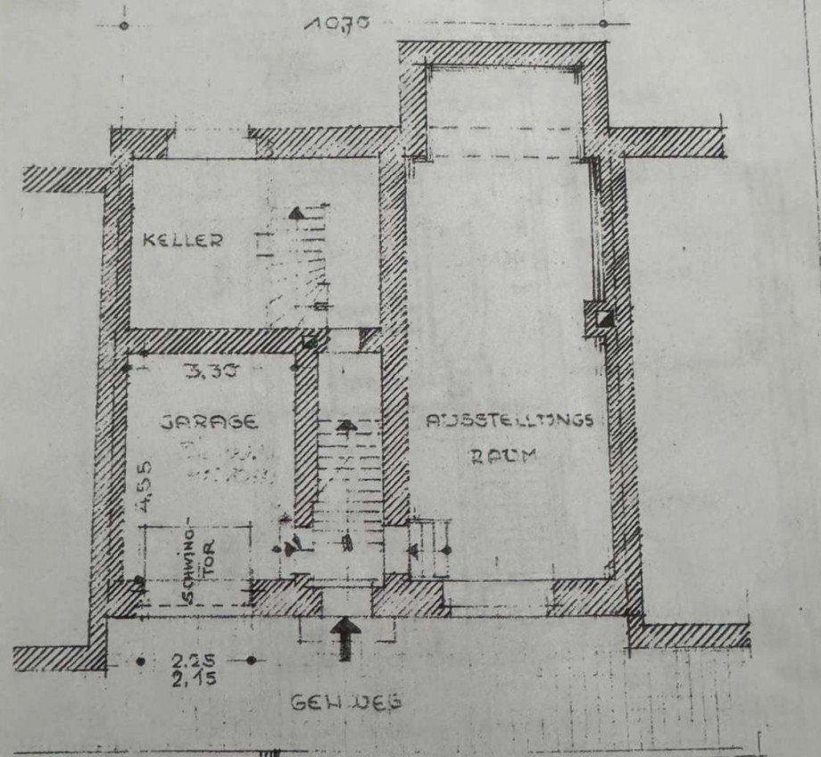 13_Grundriss Keller - EG Mehrfamilienhaus Bruchsal
