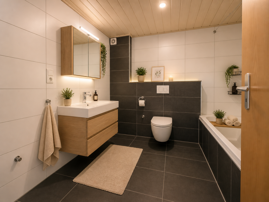 Bad KI Dachgeschosswohnung Hambr�cken