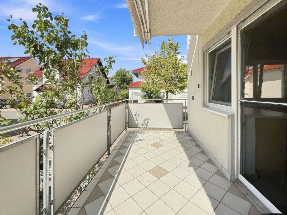 Balkon EG Maisonettewohnung Graben-Neudorf